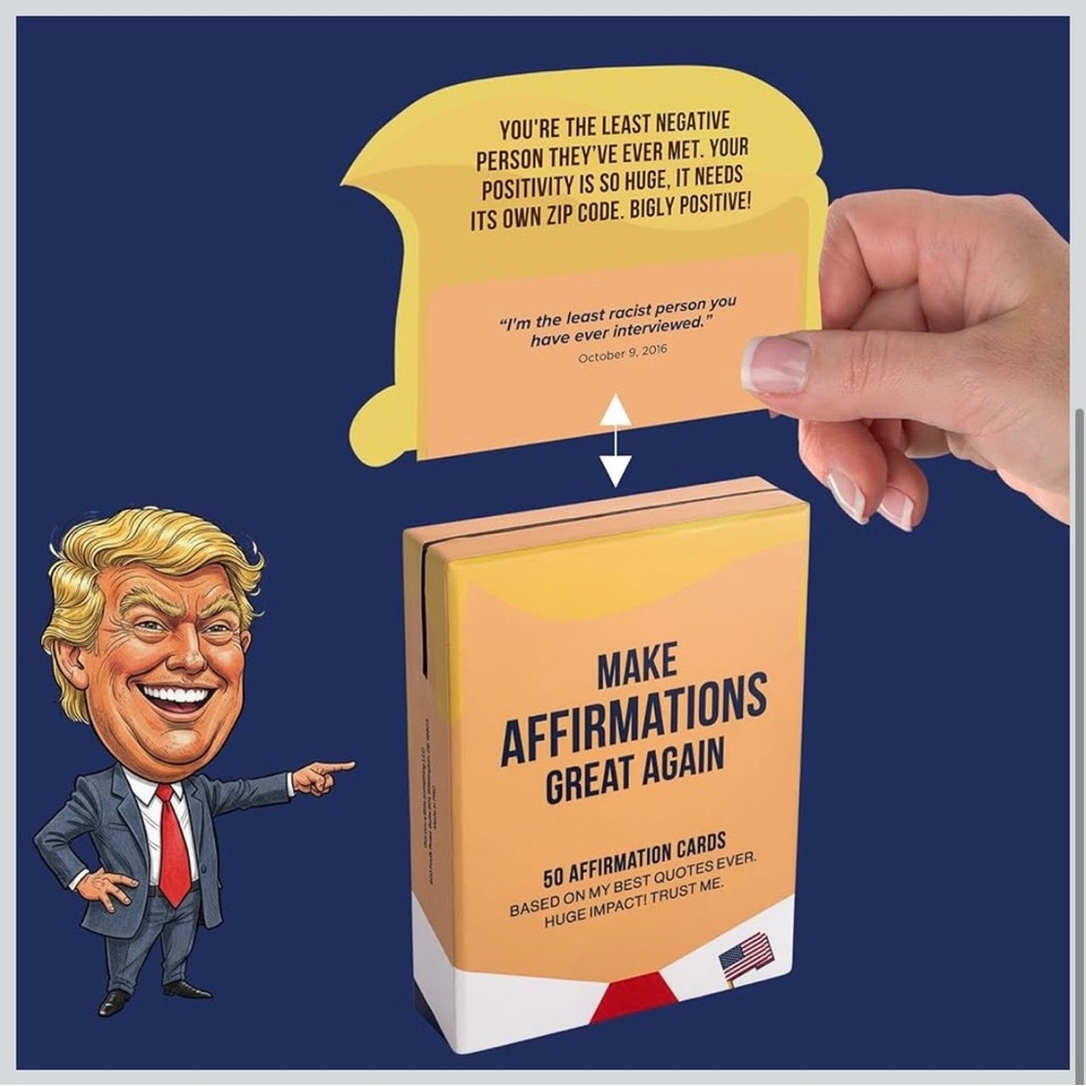 NWOT “MAKE AFFIRMATIONS GREAT AGAIN” cards 🇺🇸